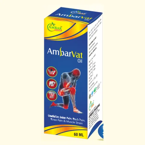 AmbarVat OIL — Ayurvedic oil by Ambar Pharma. Pack: 30, 50, 60 ml