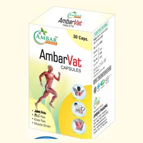 AmbarVat POWDER/TABLETS/CAPSULES — Ayurvedic capsules by Ambar Pharma. Pack: 30 Caps.