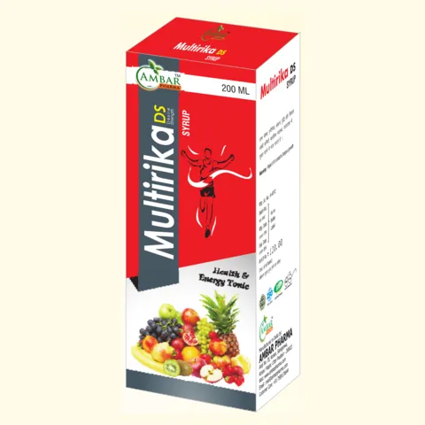Multirika DS SYRUP — Ayurvedic syrup by Ambar Pharma. Pack: 200 ml or 450 ml
