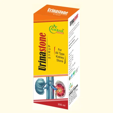 Urinastone SYRUP — Ayurvedic syrup by Ambar Pharma. Pack: 200 ml